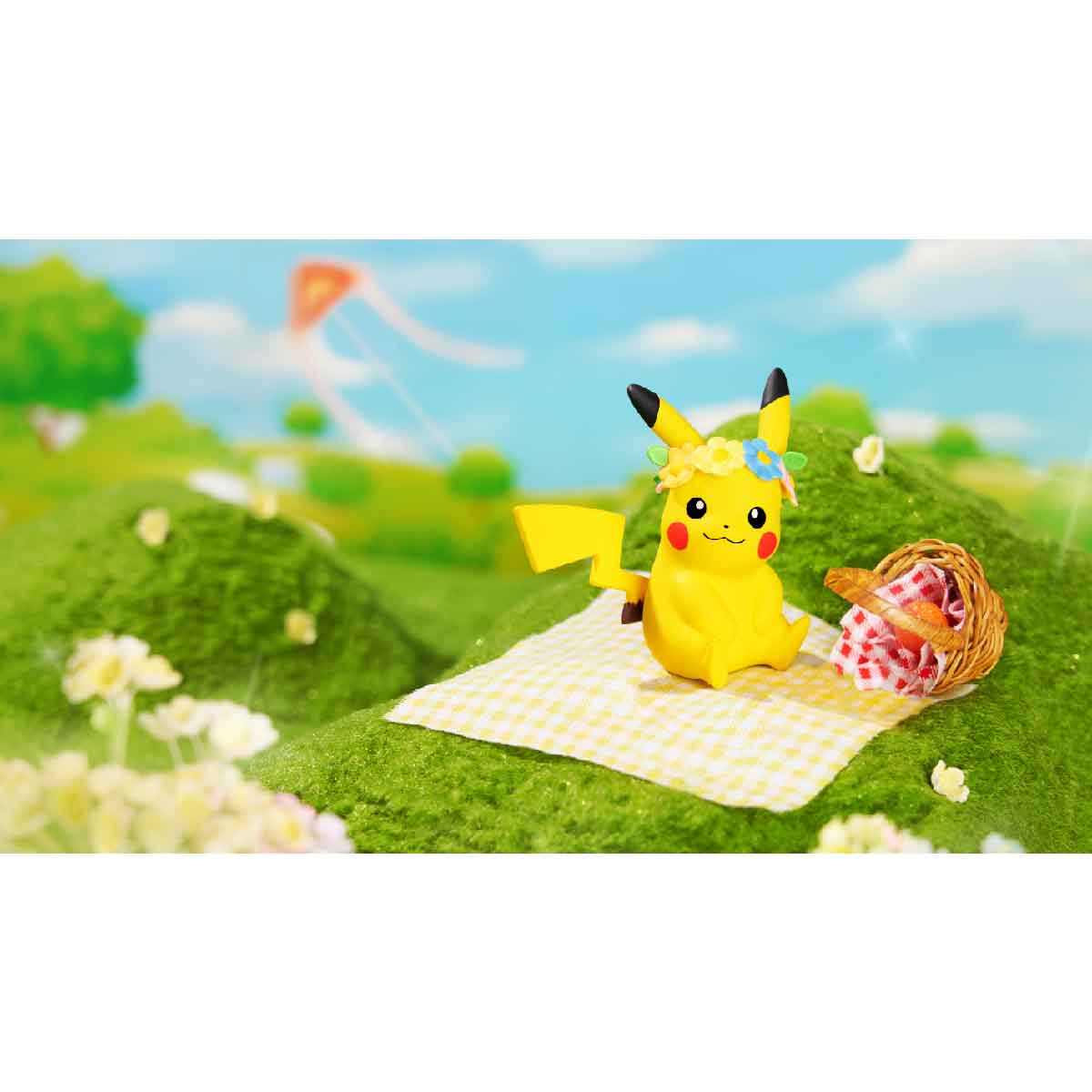 Đồ Chơi Mô Hình Pikachu Cài Hoa POKEMON TOYS FLOWER/LBW24007