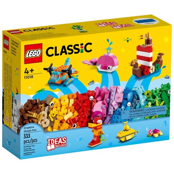 Đồ Chơi Lắp Ráp Lego Classic 11018 - Creative Ocean Fun