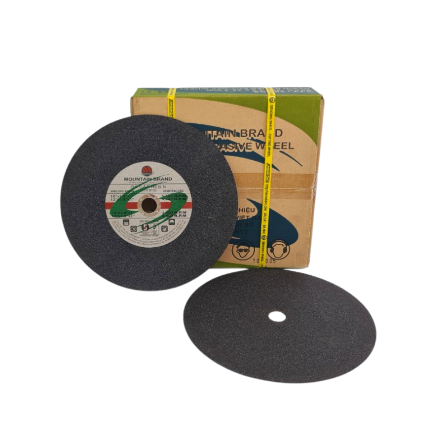 (10 Viên) Đá Cắt Kim Loại Mountain 300 x 3 x 25.4mm, Đá Cắt Núi 09 Chuyên Dùng Cắt Sắt Cắt Inox Sắc Bén, Không Bụi, Ít Hao Mòn | TOPWIN Official Store
