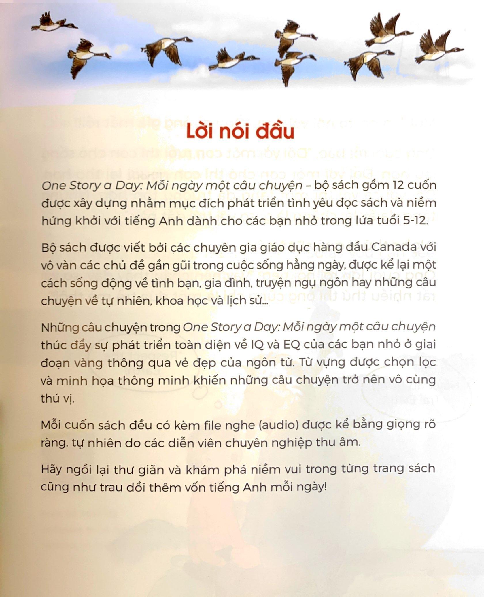 Sách - Sách Mỗi Ngày Một Câu Chuyện - One Story A Day - 365 Câu Chuyện Truyền Cảm Hứng Giáo Dục Hàng Đầu Canada (Trọn Bộ)