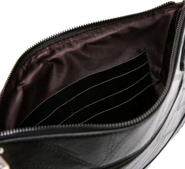 Men's Rivet Clutch Coin Purses & Pouches - Black