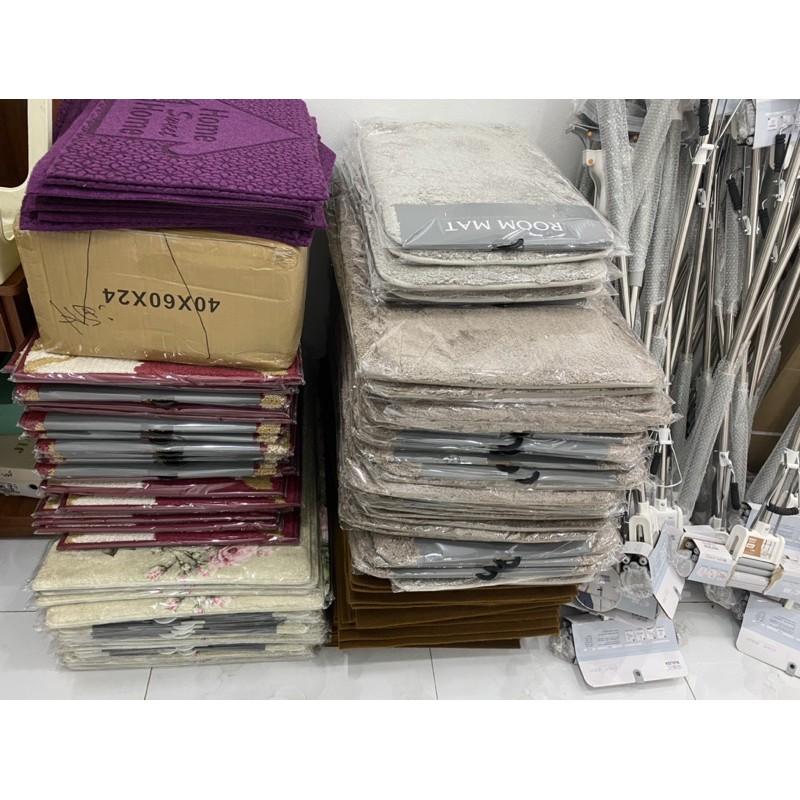 Thảm chùi trân,thảm lau chân lông mềm siêu hút hàng nhập khẩu cao cấp 2 cỡ