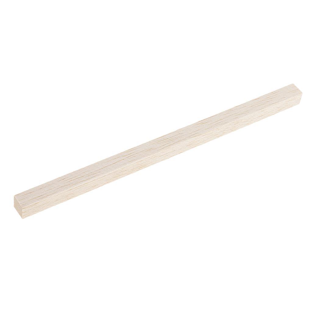 4-5pack Pine Wood Stick Unfinished Woodcraft Square Stick Dowel Rod 200mm 5