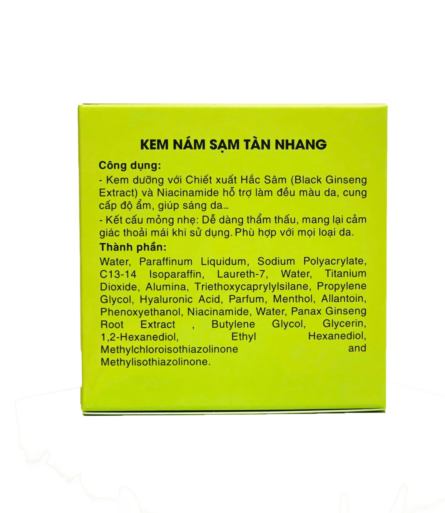 Kem Nám Sạm Tàn Nhang 30ml Goskin (Kem Lotion)