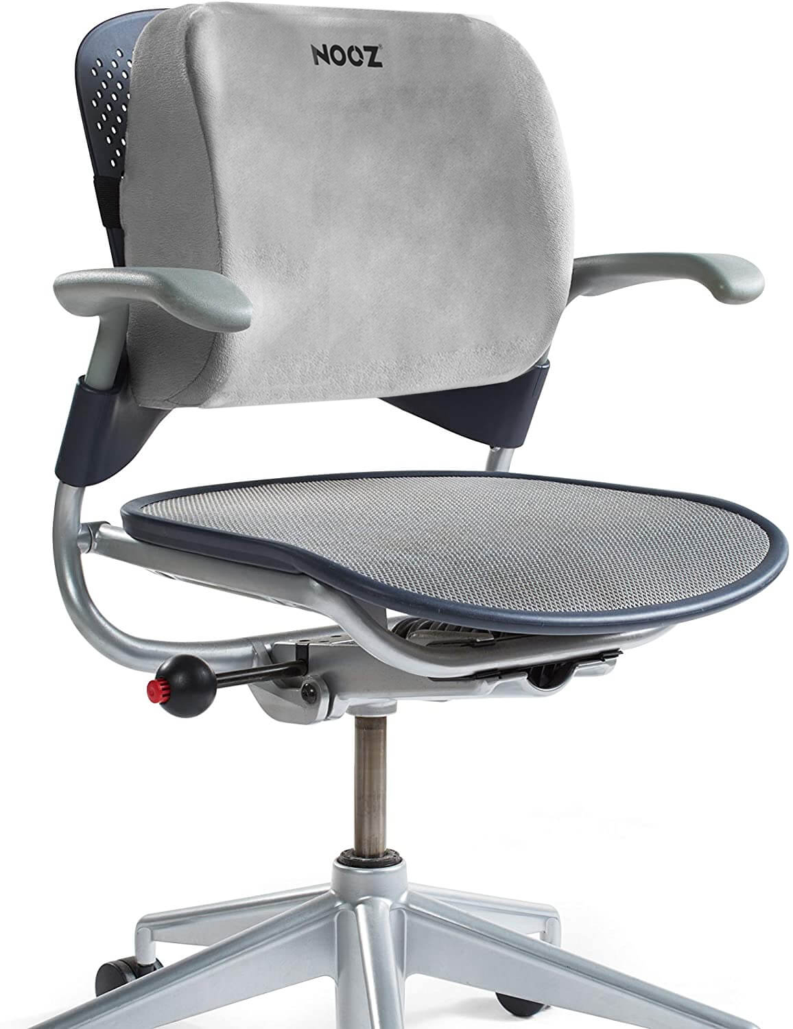 Gối Tựa Lưng Văn Phòng NOOZ Home Goods Chất Liệu Memory Foam Ruột Cao Su Non Đệm Êm Ái Cho Người Đau Thắt Lưng