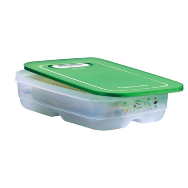 Hộp trữ mát thấp Tupperware có nút hô hấp Ventsmart 1.8L