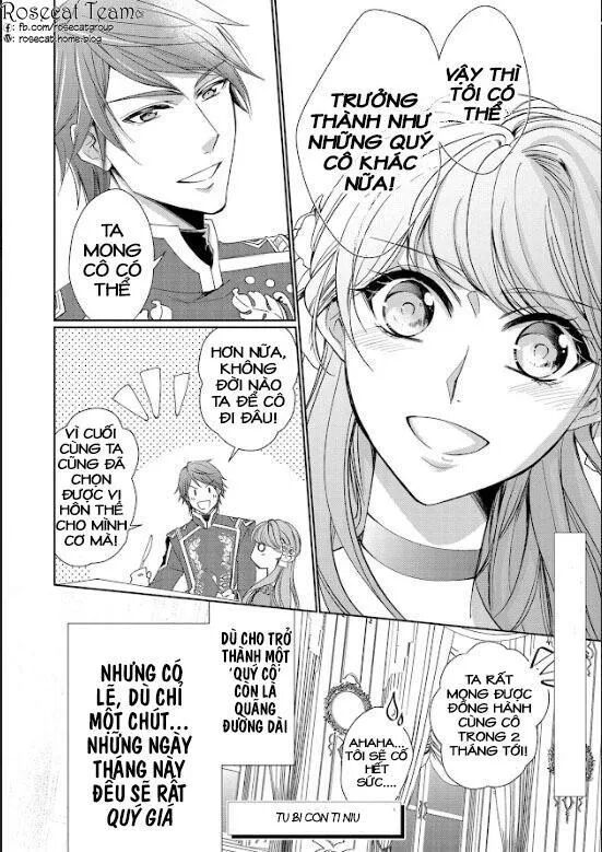 con gái bá tước bỗng thành vị hôn thê của thái tử điện hạ chapter 2 37