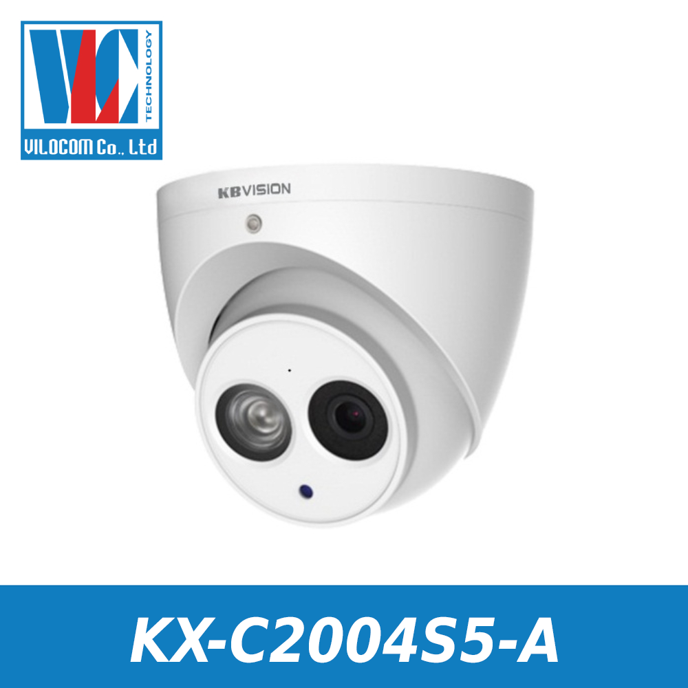 Camera Dome 4 in 1 Hồng Hgoại 2.0 Megapixel KBVISION KX-C2004S5 A - Hàng Chính Hãng