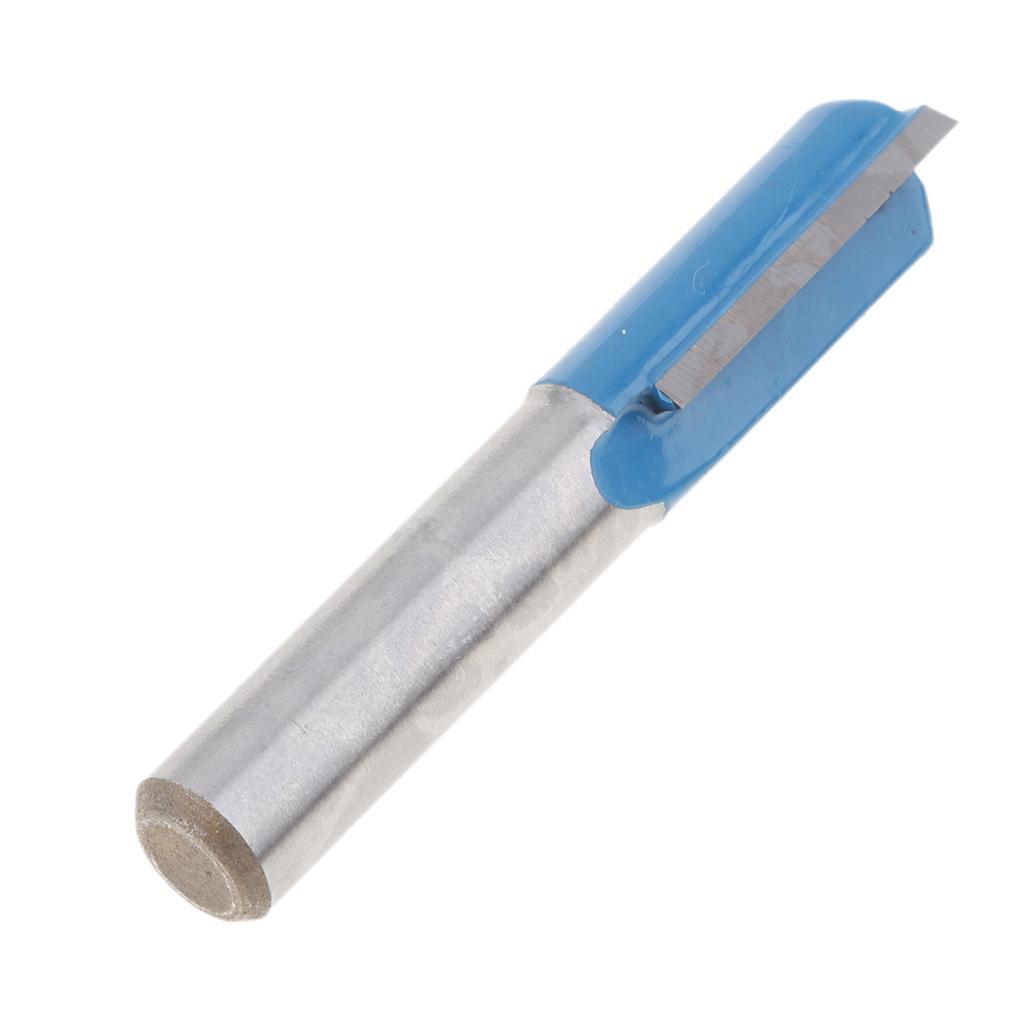 2X Straight Rod 8mm Shank Flush Trim Router Bit 10mm Diameter #2