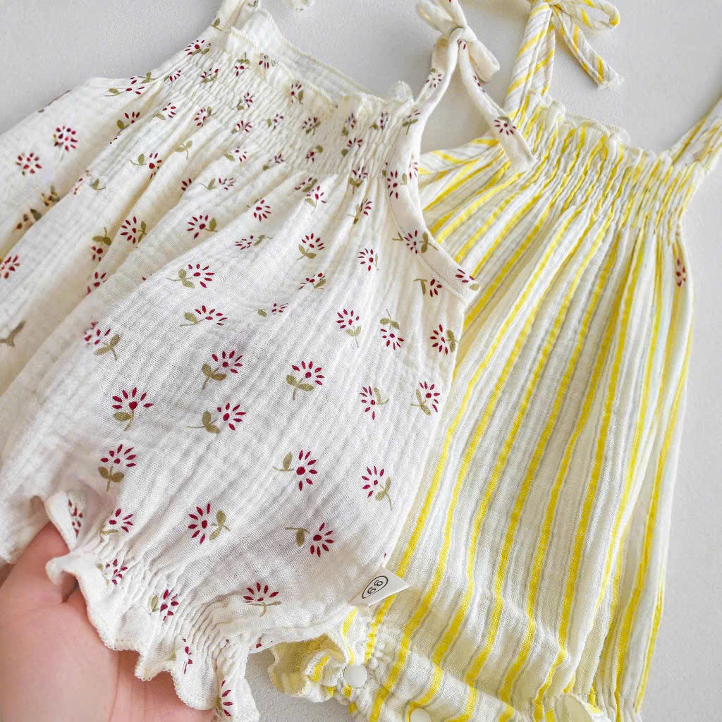 BODY 2 DÂY NHÚN NGỰC CHO BÉ GÁI SƠ SINH 1 2 TUỔI