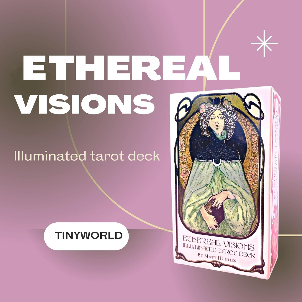 Bài Tarot Ethereal Visions Illuminated Deck Cao Cấp New