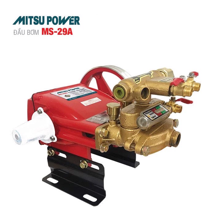 Đầu bơm xịt rửa xe cao áp, đầu phun xịt áp lực MITSU POWER MS-29A (1HP)