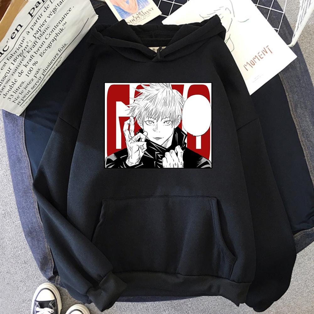 Áo hoodie Gojo Jujutsu Kaisen Jujutsu dài tay đẹp siêu ngầu giá rẻ nhất
