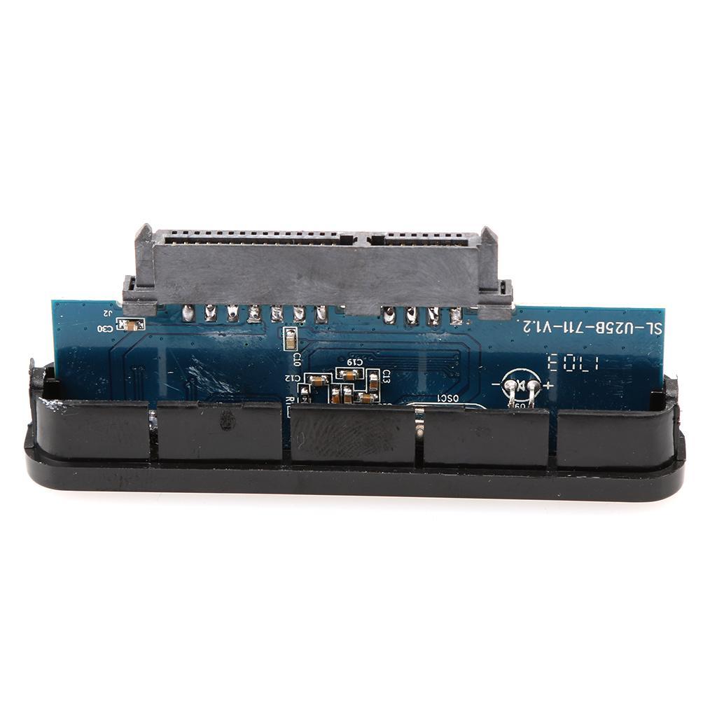 2.5 inch USB3.0 SSD HDD Enclosure 6Gbps SATA Stylish Aluminum Black