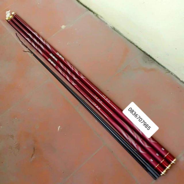 Cần tay Daiwa 8H 4m5, 5m4, 6m3 tải cá lớn hàng chuẩn 23