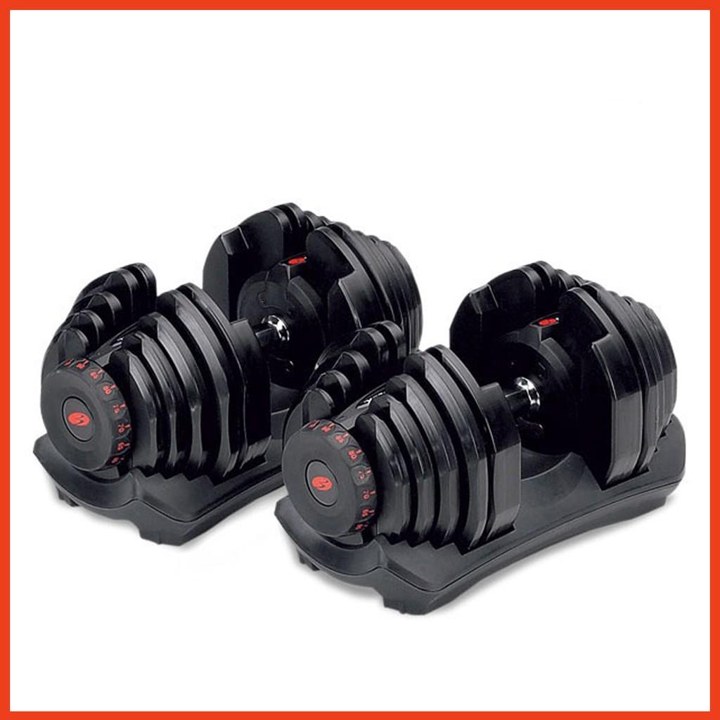 Bộ tạ tay Bowflex 1090 gồm 2 quả tạ điều chỉnh từ 4.5 đến 40.8kg