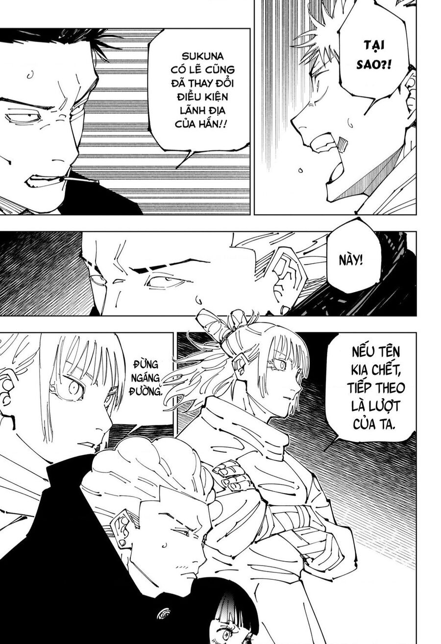 jujutsu kaisen - chú thuật hồi chiến chapter 227 17