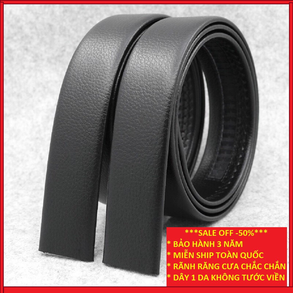 DÂY LƯNG Dành Cho Khóa Tự Động Dây Nịt Nam Cao Cấp dài 120cm rộng 3.5cm - Thắt lưng da nam da cao cấp