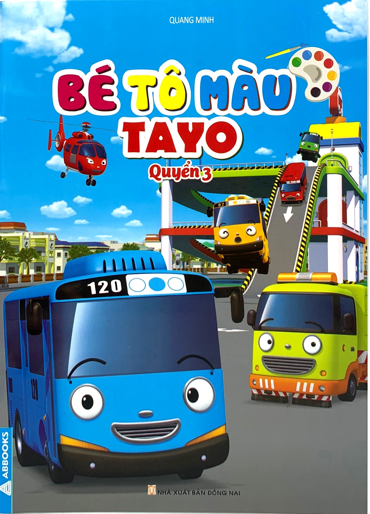 Bộ Sách Bé Tô Màu - Tayo (Bộ 4 Cuốn)