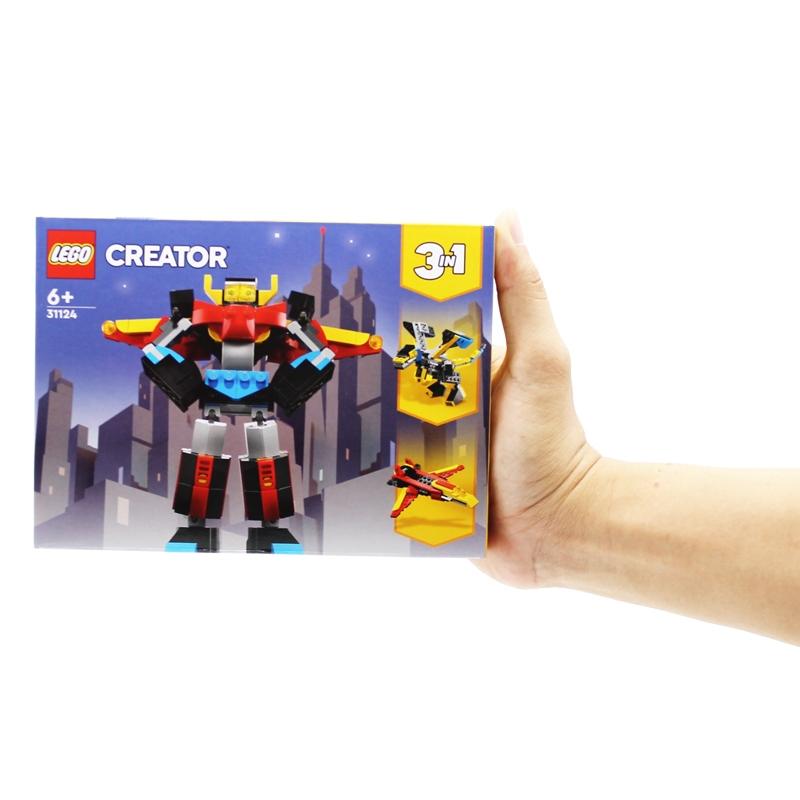 Đồ Chơi Lắp Ráp Lego Creator 31124 - Super Robot (159 Mảnh Ghép)