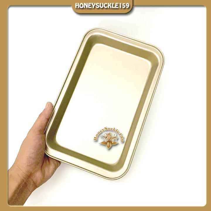 Khay Nướng Bánh Chữ Nhật Chống Dính Mini 28*18*2.6cm