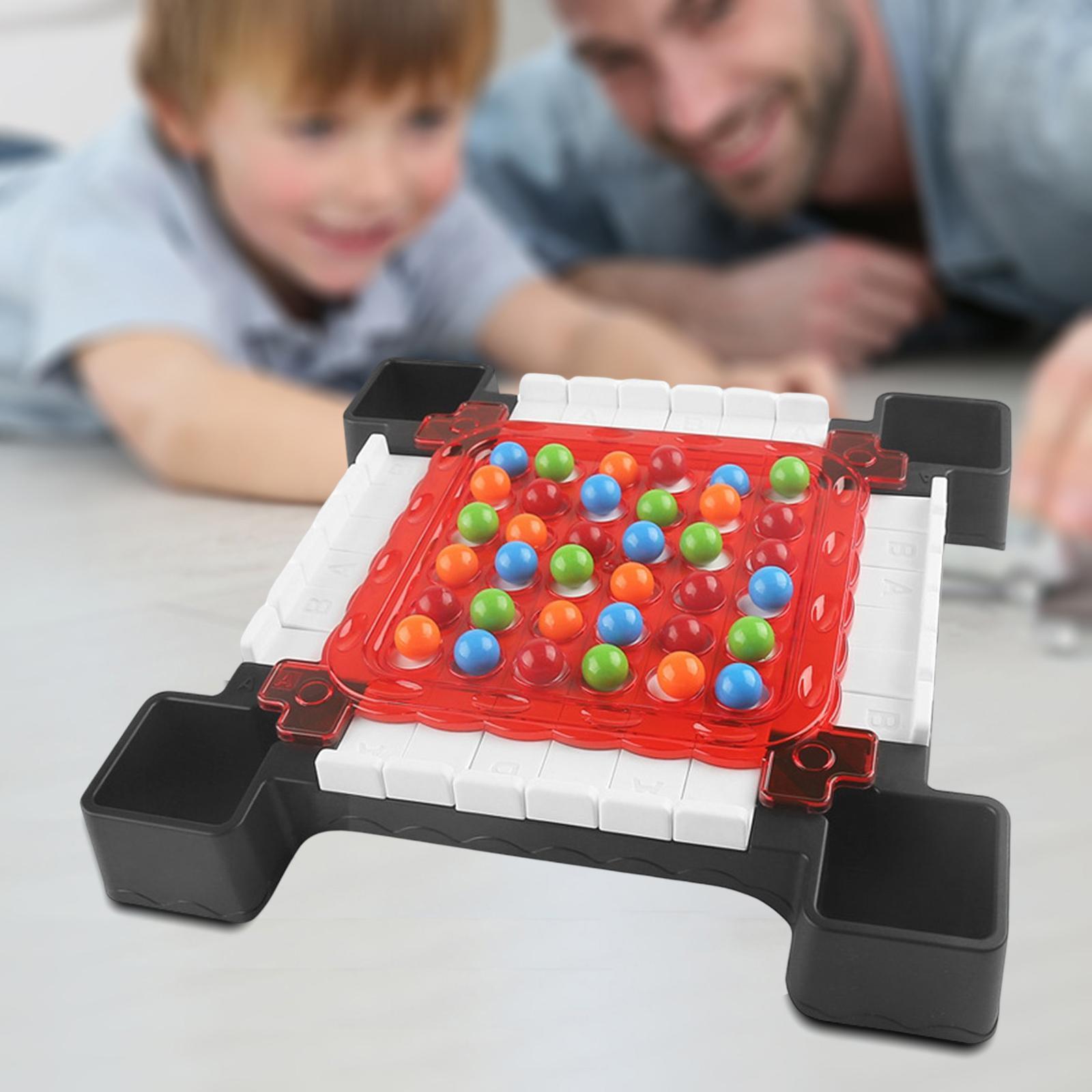 Rainbow Ball Elimination Game Tabletop Puzzle Chess for Boys Girls