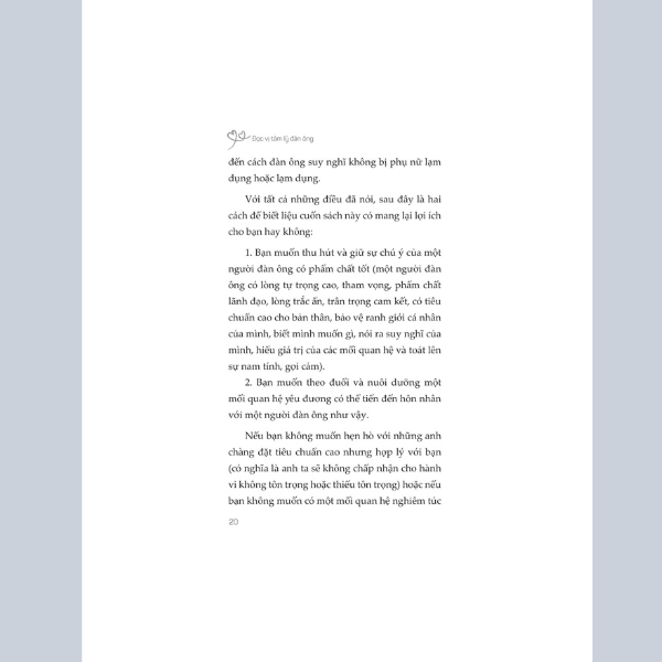 Đọc Vị Tâm Lý Đàn Ông