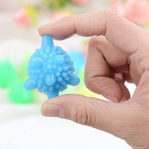 Combo 5 Quả Cầu Gai MINI Giặt Đồ Không Cần Là Thông Minh - Bóng Giặt Quần Áo Có Gai