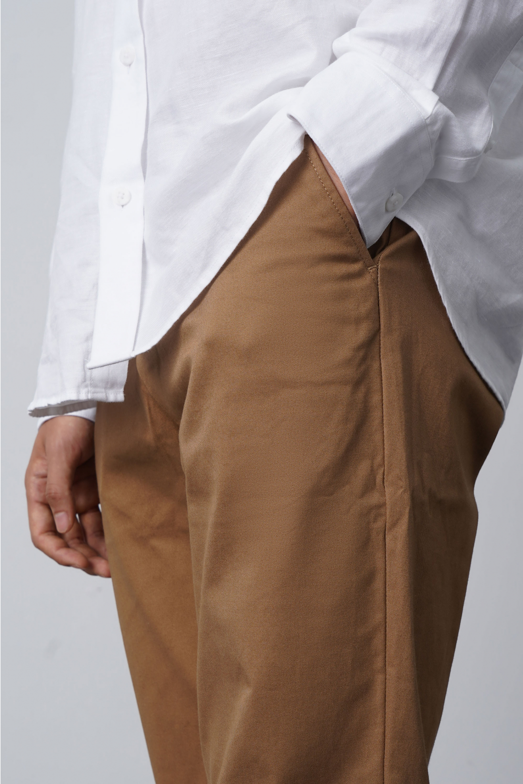 QUẦN KAKI NAM form slim crop nhiều màu có độ co giãn nhẹ - 10F21PCA002C | LASTORE MENSWEAR
