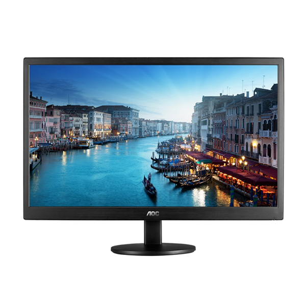 Màn Hình LCD AOC E2070SWN (19.5inch/HD/VA/60Hz/5ms/200nits/VGA) - Hàng Chính Hãng