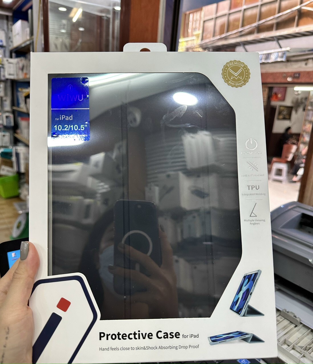 Bao Wiwu Protective Case cho Ipad 10.2/10.5 inch, 109/11 inch chất liệu TPU silicon chống trầy xước, chống va đập - Hàng chính hãng - 5