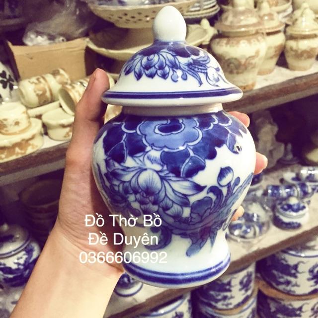 Hũ gạo - muối - tiền men Ngọc