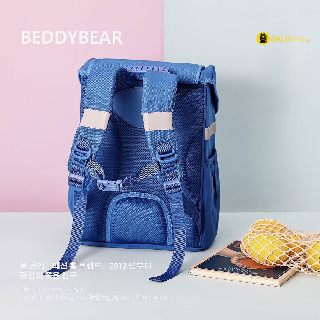 Balo Beddybear Schoolbag Cho Bé Đi Học từ 06 Tuổi Trở Lên - Hàng chính hãng