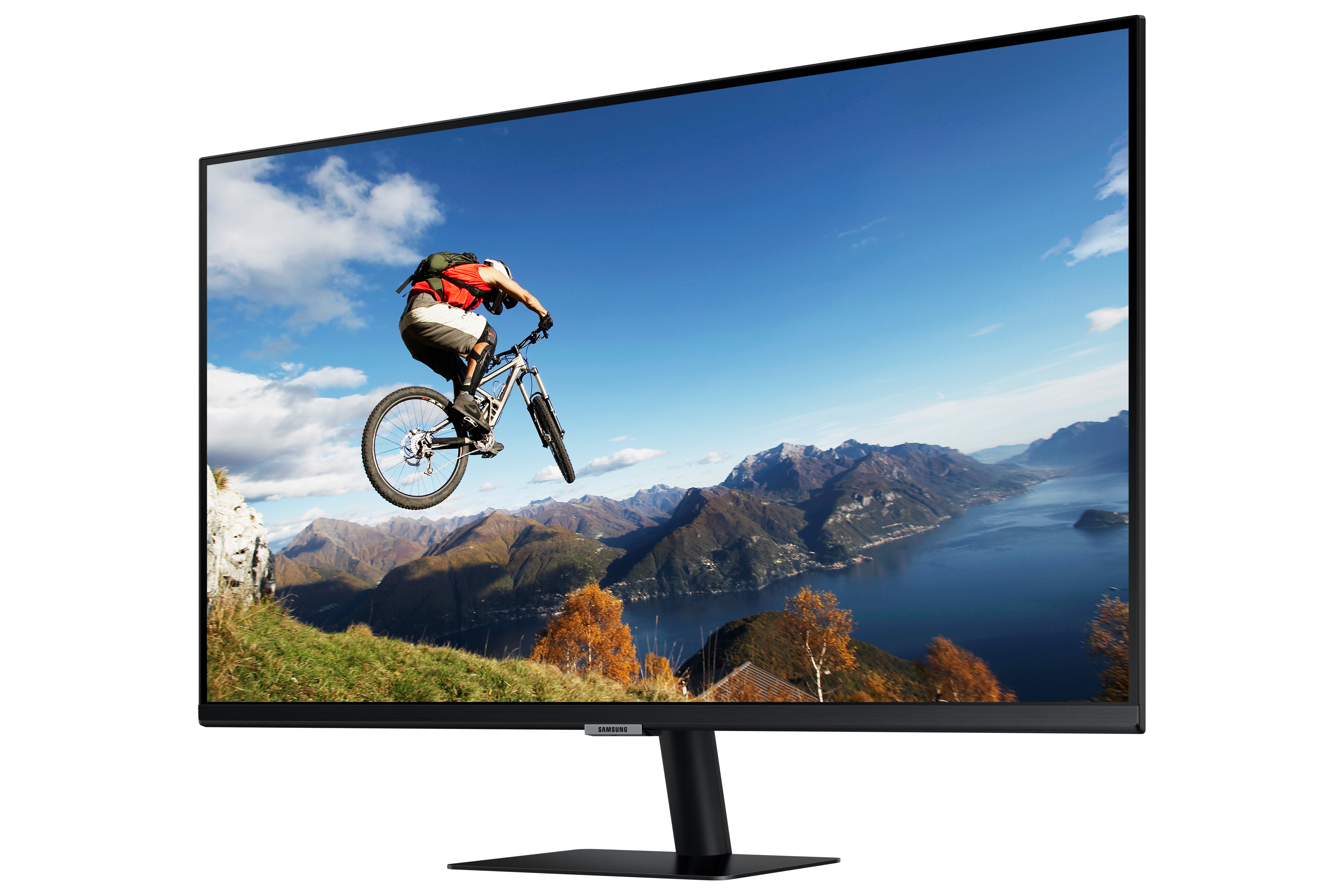 Màn Hình Thông Minh Smart Monitor Samsung LS32AM700UEXXV 32inch/UHD 4K (3840x2160) 8ms/60Hz/VA/Tích Hợp Loa/Hệ Điều Hành Tizen - Hàng Chính Hãng