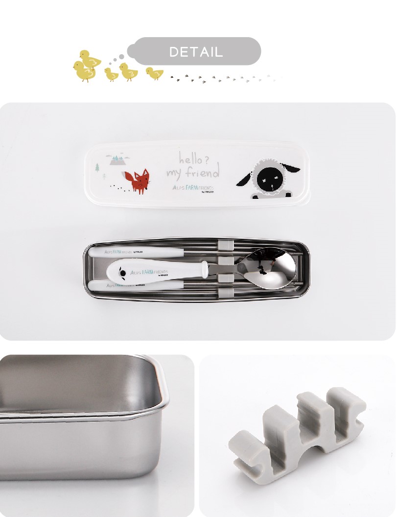 Bộ muỗng đũa tập ăn cho bé STENLOCK