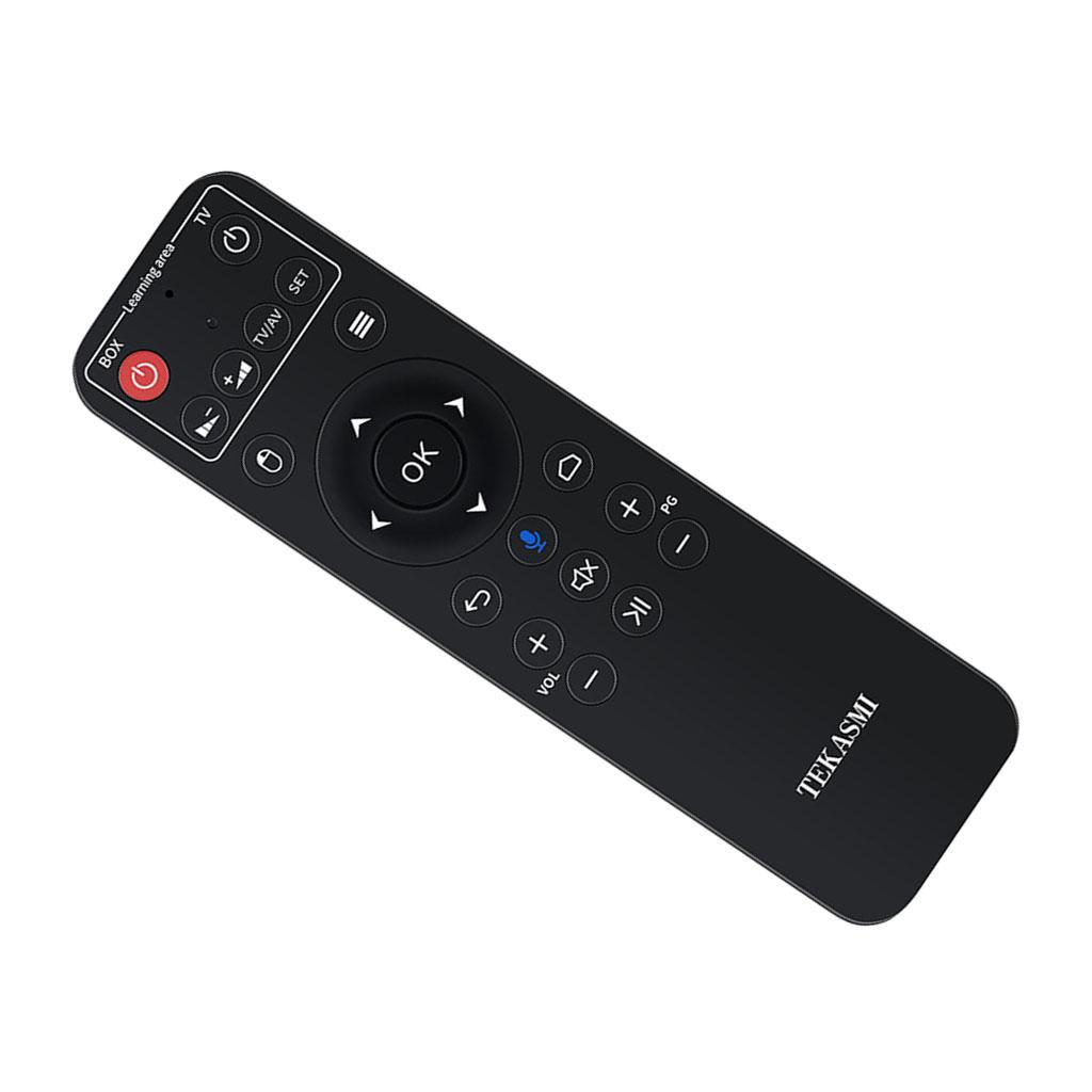 Q9-BA Voice Control 6 Key IR Keyboard Remote Control For Smart TV