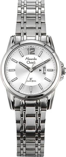 Đồng Hồ Nữ Kim Loại Alexandre Christie 8325LDBSSSL - Bạc