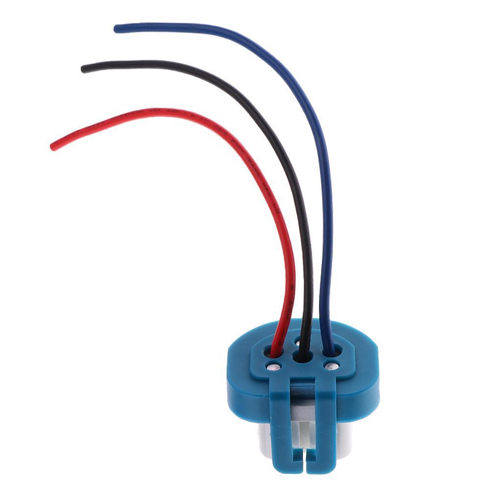 9007 Headlight Light Replacement Holder Female Socket Wire Harness Adapter