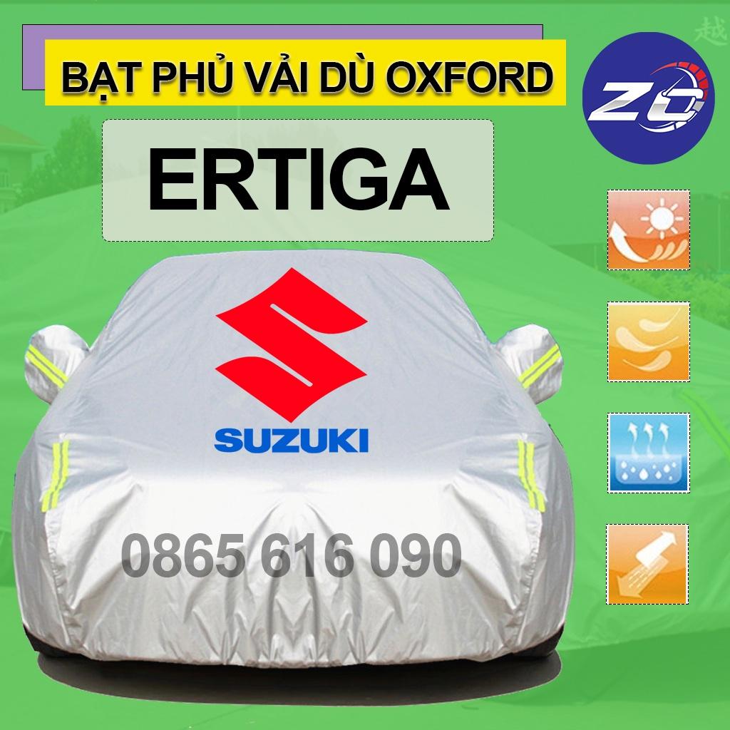Bạt trùm xe ô tô Suzuki Ertiga vải dù oxford cao cấp áo trùm che phủ xe hơi, bạc phủ xe ô tô chống nóng,mưa,bụi