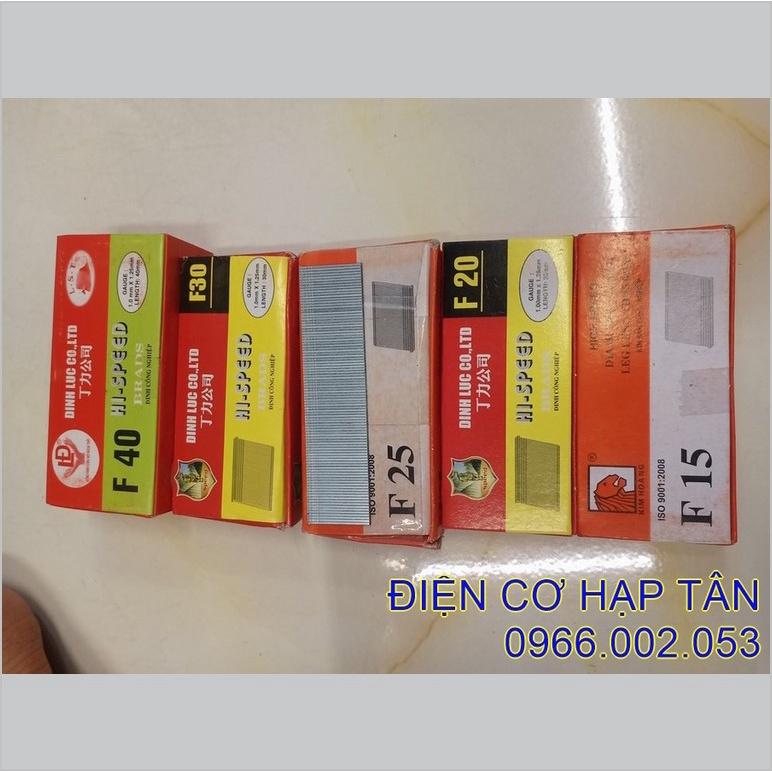 Đinh bắn gỗ F10, F15, F20, F25, F30 , f40 , F50 - 4000 - 5000 đinh trên hộp, cho máy bắn đinh