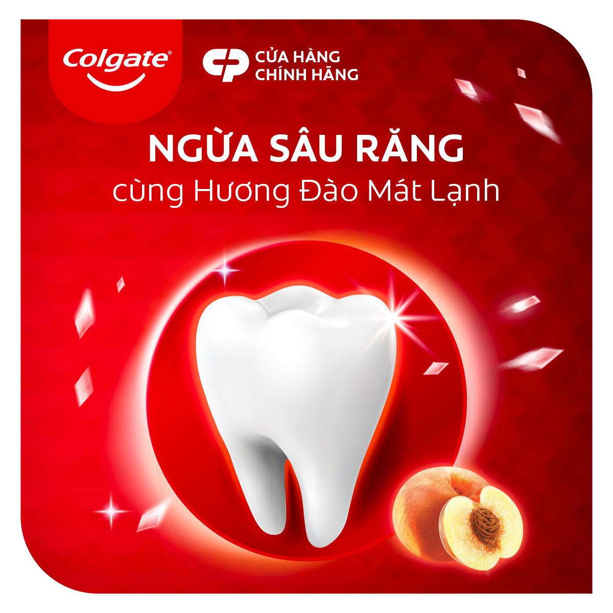 Kem đánh răng Colgate MaxFresh Hương Đào Mát Lạnh 225g tặng kèm bàn chải