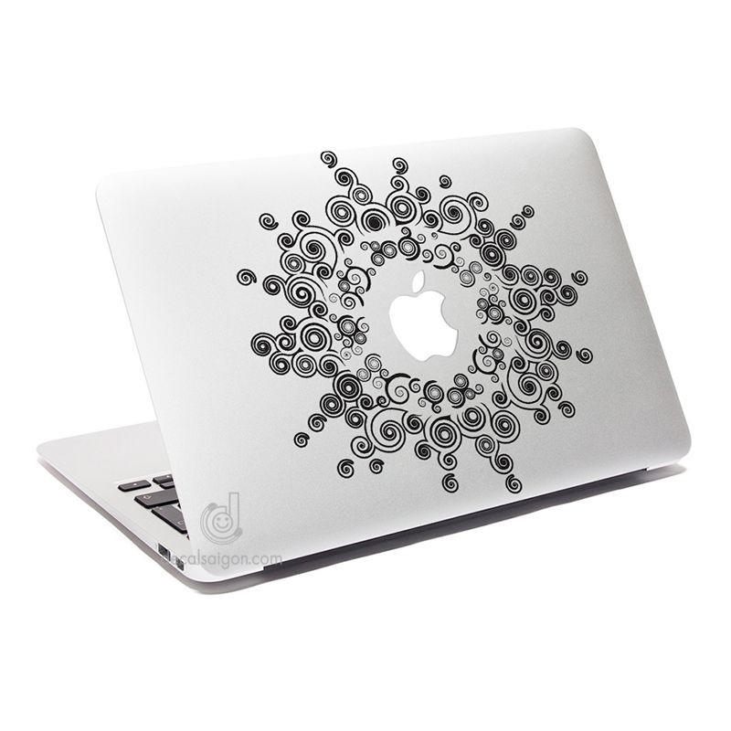 Decal Dán Laptop Cho Macbook Mac - 25