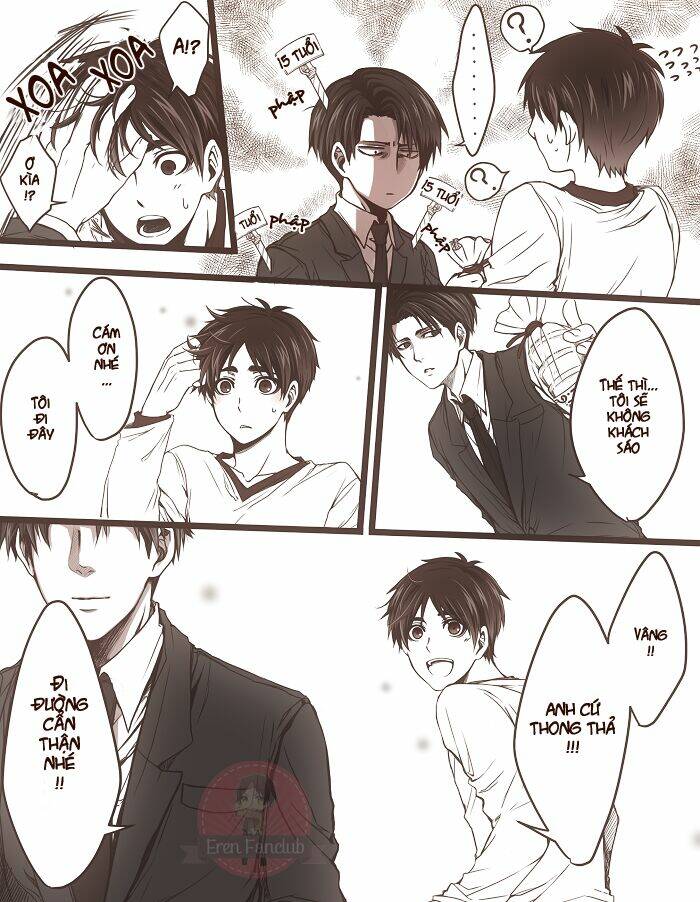 tấn công người khổng lồ - tuyển tập doujinshi chapter 22 10