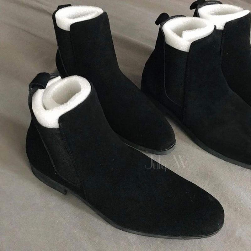 Chelsea Boot nam da lộn, giày bot nam