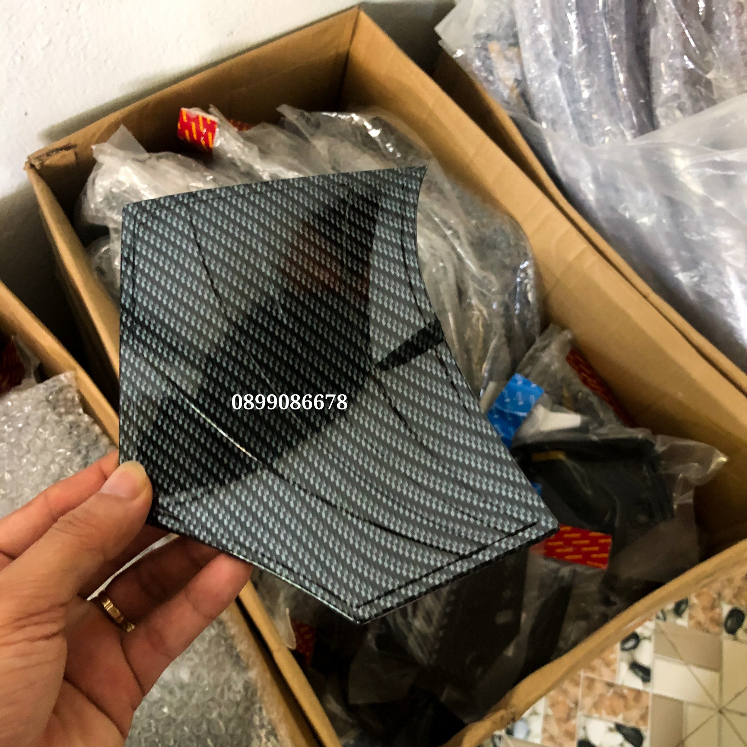 Phụ kiện ốp dành cho xe Honda SH Mode 2020 - 2021 Carbon