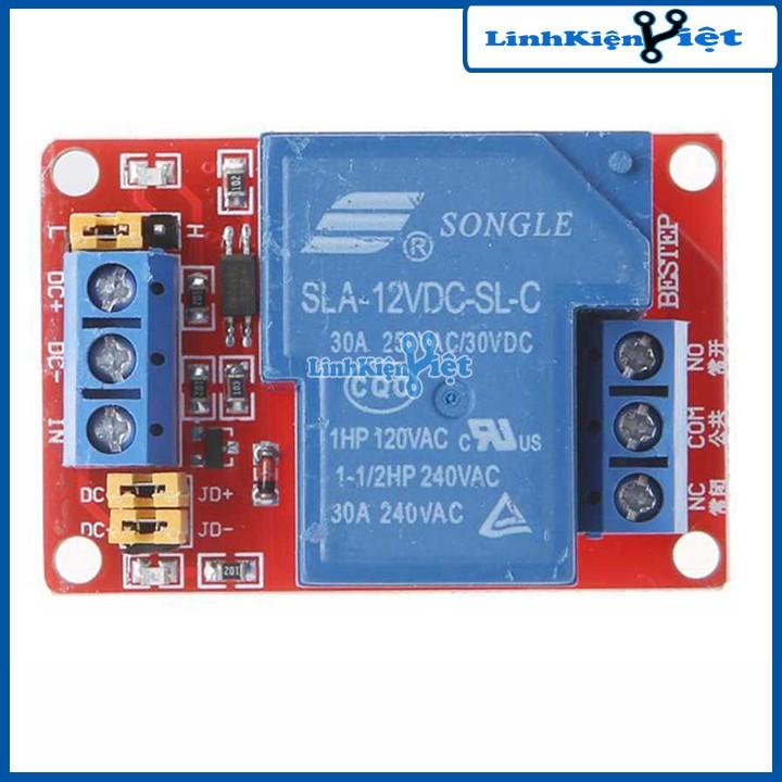 MODULE Relay 30A 250VAC High / Low 1 Kênh - 12VDC