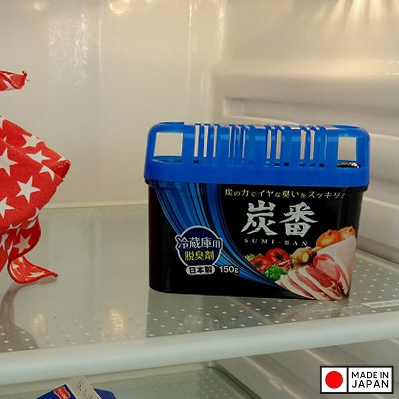 Sáp khử mùi tủ lạnh - than hoạt tính Kokubo 150g - Made in Japan