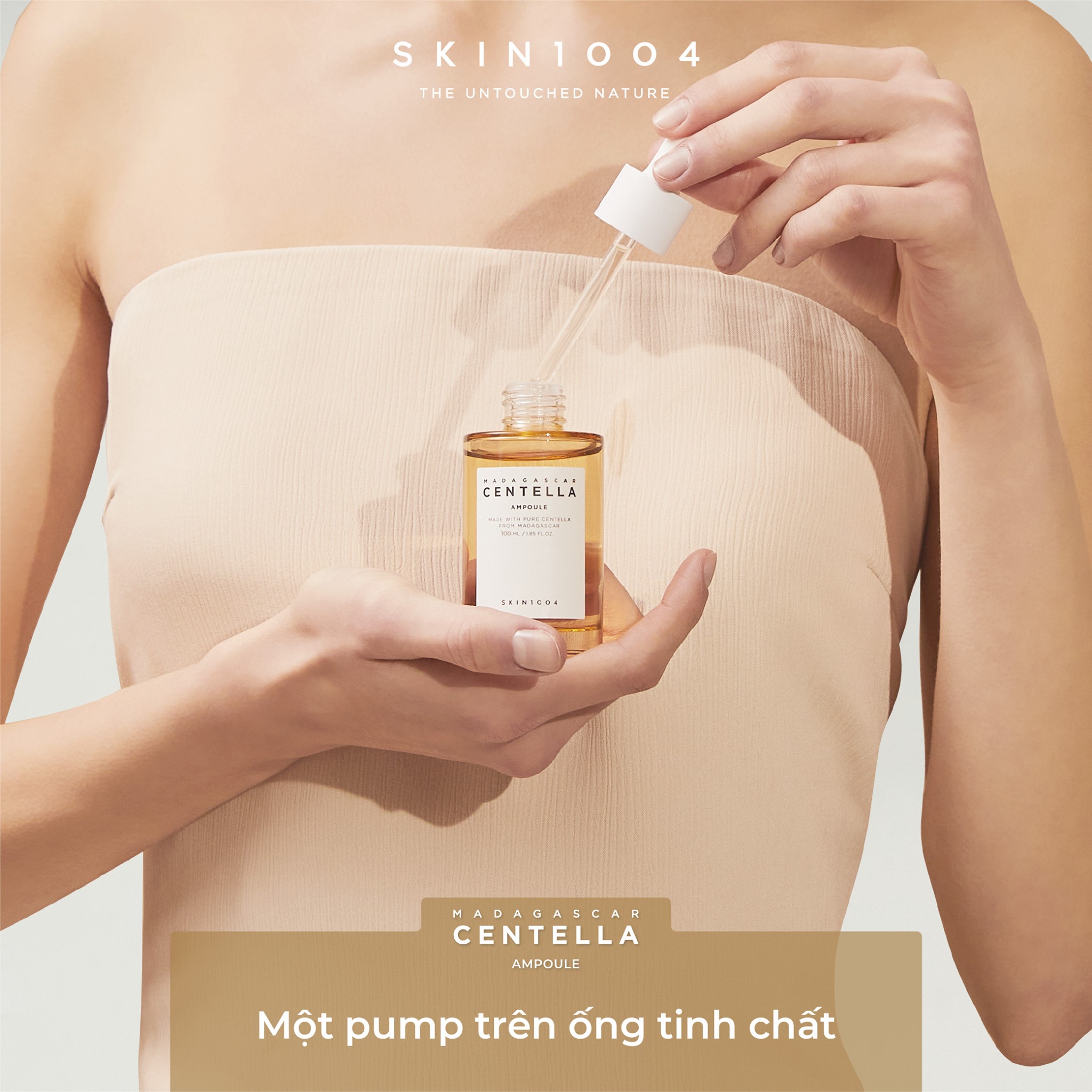 Bộ 3 Sản Phẩm Dưỡng Da Giảm Mụn Skin1004 Madagascar Centella Tặng 1 Mặt Nạ Sexylook
