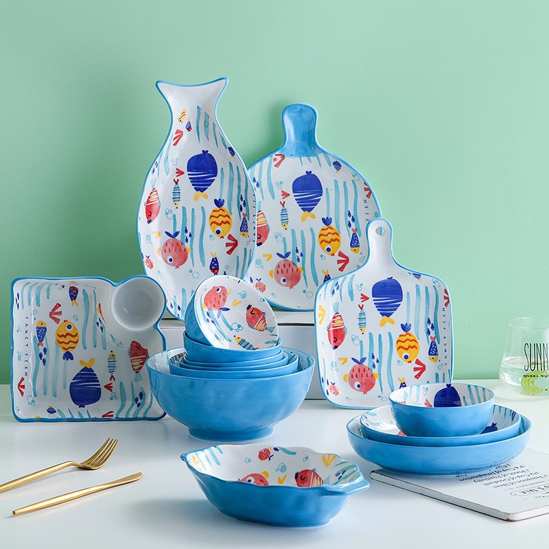 Set cá xanh đại dương 40 chi tiết