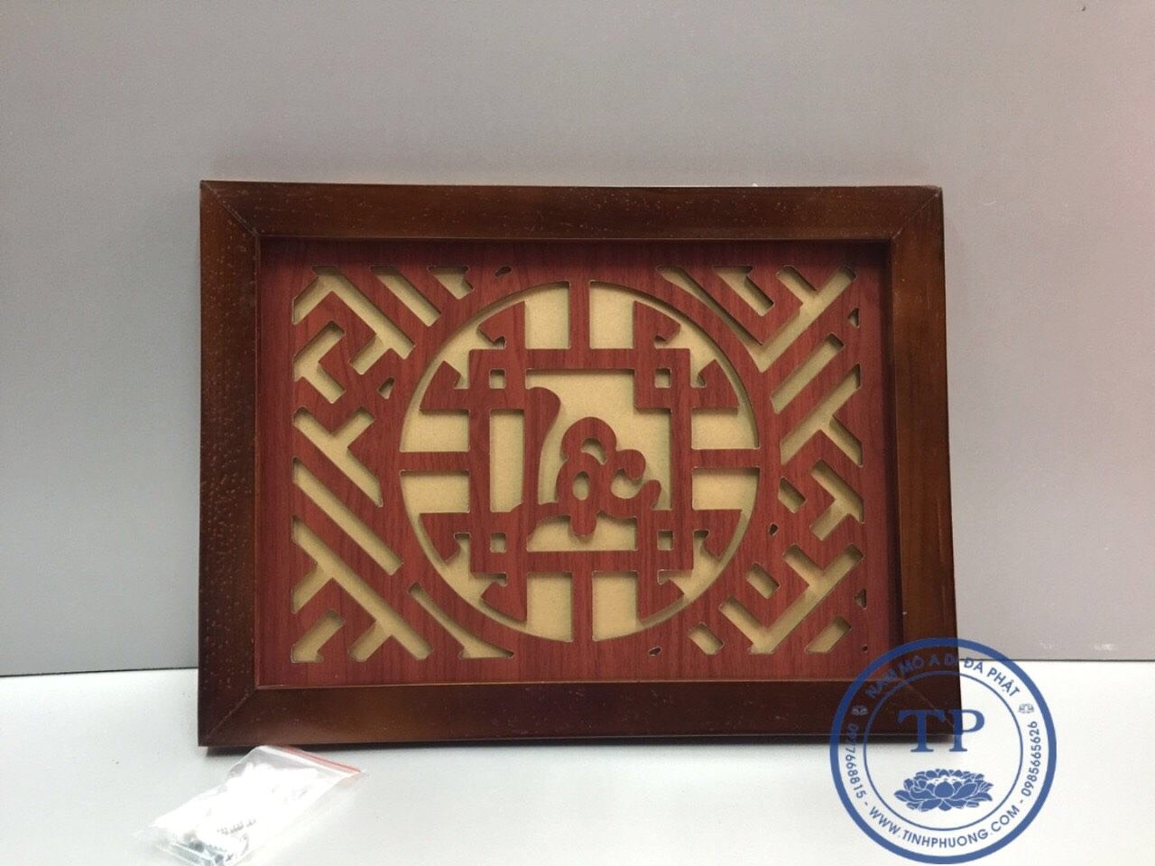 Tấm chống ám khói nhang 3 lớp, chữ Lộc BH